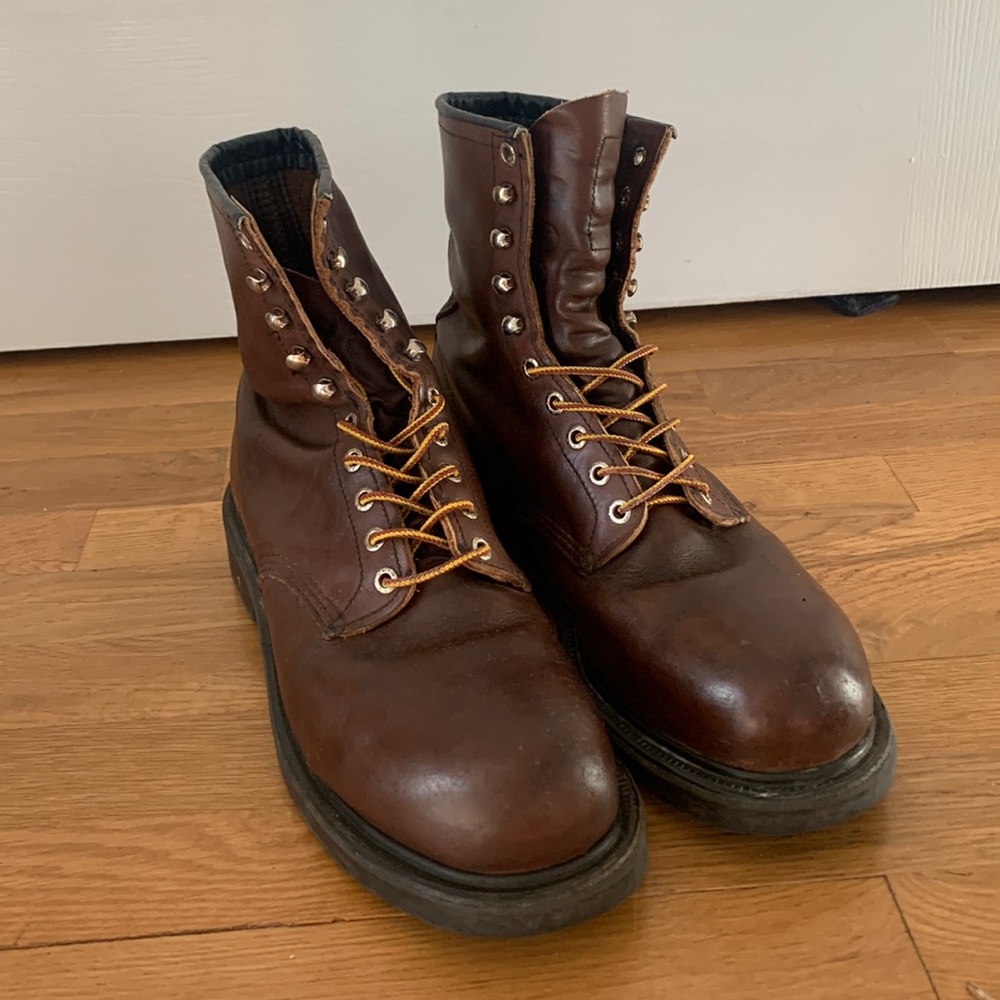 Red Wing Steel Toe Boots